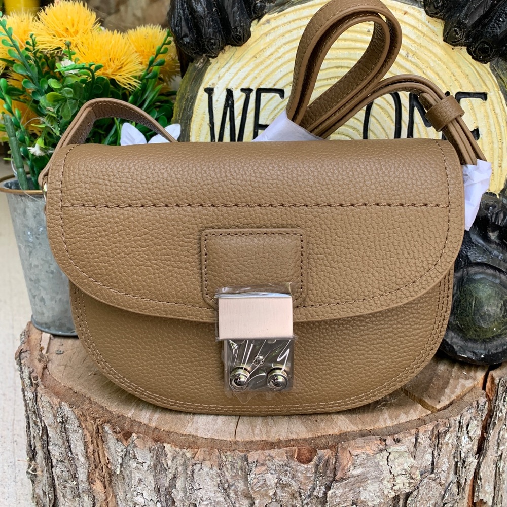 SOLD⛔️Authentic PHILLIP LIM Pebbled leather saddle flap Crossbody - Picture 1 of 15